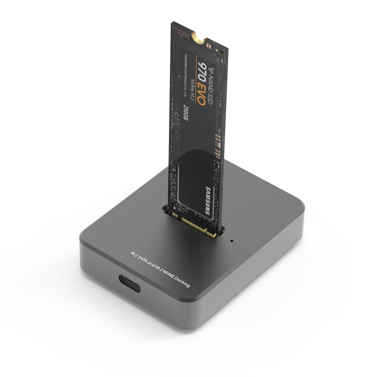 USB Type-C NVMEとSATA対応 M.2 SSDドッキングステーション MU-SD03